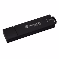Kingston Technology IronKey Clé USB chiffrée 32 Go D300S AES 256 XTS, 32 Go, USB Type-A, 3.2 Gen 1 (3.1 Gen 1), 250 Mo/s, Cas ...