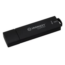 Kingston Technology IronKey Clé USB chiffrée 32 Go D300S AES 256 XTS
