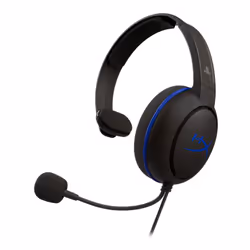 HyperX Cloud Chat, Avec fil, Jouer, Casque, Noir