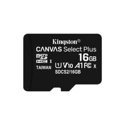 Kingston Technology Canvas Select Plus 16 Go MicroSDHC UHS-I Classe 10