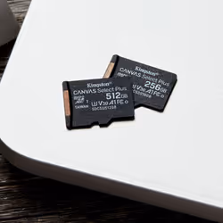 Kingston Technology Carte micSDXC Canvas Select Plus 100R A1 C10 de 256 Go + ADP - Vue supplémentaire 8