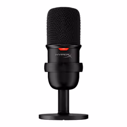 HyperX SoloCast, Microphone de table, -6 dB, 20 - 20000 Hz, 16 bit, 48 kHz, Condensateur