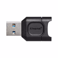 Kingston Technology MobileLite Plus, MicroSD (TransFlash), Noir, Windows 10, Windows 8.1, Windows 8, Mac OS X v. 10.10.x+, Li ...