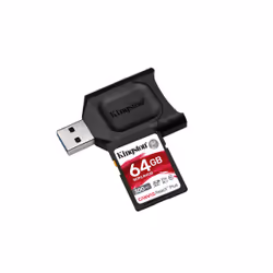 Kingston Technology Canvas React Plus 64 Go SD UHS-II Classe 10