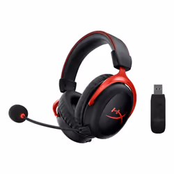 HyperX Cloud II Wireless Noir, Rouge