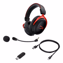 HyperX Cloud II Wireless Noir, Rouge - Vue supplémentaire 6