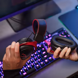 HyperX Cloud II Wireless Noir, Rouge - Vue supplémentaire 7