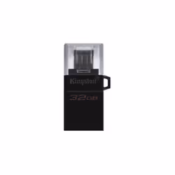Kingston Technology DataTraveler microDuo3 G2, 32 Go, USB Type-A / Micro-USB, 3.2 Gen 1 (3.1 Gen 1), Autres, 1,7 g, Noir