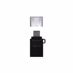 Kingston Technology DataTraveler microDuo3 G2 lecteur USB flash 32 Go USB Type-A / Micro-USB 3.2 Gen 1 (3.1 Gen 1) Noir
