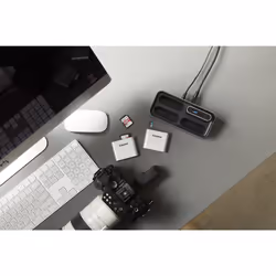 Kingston Technology Dock pour Workflow Station USB3.2 Gen2 avec hub USB-A/C/5G - Vue supplémentaire 11