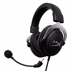 HyperX CloudX Aluminium, Noir
