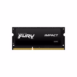 Kingston Technology FURY Impact, 8 Go, 1 x 8 Go, DDR3L, 1866 MHz, 204-pin SO-DIMM, Noir
