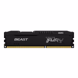 Kingston Technology FURY Beast, 8 Go, 1 x 8 Go, DDR3, 1866 MHz, 240-pin DIMM, Noir