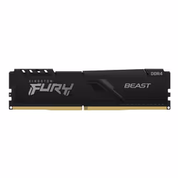 Kingston Technology FURY 8Go 3600MT/s DDR4 CL17 DIMM Beast Black, 8 Go, 1 x 8 Go, DDR4, 288-pin DIMM