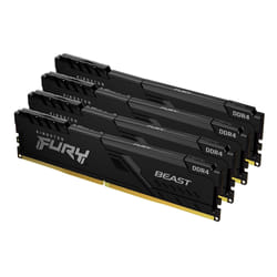 Kingston Technology FURY 128Go 3200MT/s DDR4 CL16 DIMM (Kit de 4) Beast Black