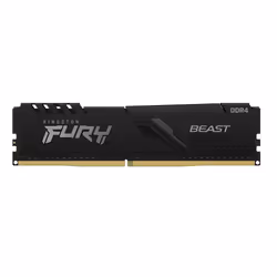 Kingston Technology FURY 64Go 3200MT/s DDR4 CL16 DIMM (Kit de 4) 1Gx8 Beast Black