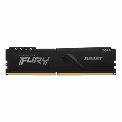 Kingston Technology FURY 16Go 3200MT/s DDR4 CL16 DIMM 1Gx8 Beast Black, 16 Go, 1 x 16 Go, DDR4, 288-pin DIMM