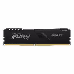 Kingston Technology FURY 16Go 2666MT/s DDR4 CL16 DIMM Beast Black, 16 Go, 1 x 16 Go, DDR4, 288-pin DIMM