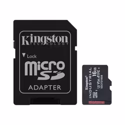 Kingston Technology Industrial, 16 Go, MicroSDHC, Classe 10, UHS-I, Class 3 (U3), V30
