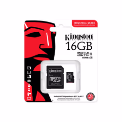 Kingston Technology Industrial 16 Go MicroSDHC UHS-I Classe 10