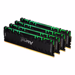 Kingston Technology FURY Renegade RGB, 32 Go, 4 x 8 Go, DDR4, 3200 MHz, 288-pin DIMM