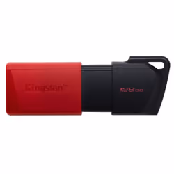 Kingston Technology DataTraveler 128GB USB3.2 Gen1 Exodia M (Noir + Rouge), 128 Go, USB Type-A, 3.2 Gen 1 (3.1 Gen 1), Slide, ...