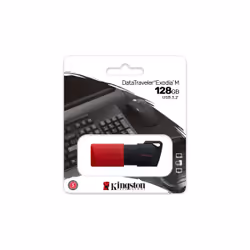 Kingston Technology DataTraveler 128 GB USB3.2 Gen1 Exodia M (Noir + Rouge) - Vue supplémentaire 6