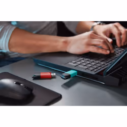 Kingston Technology DataTraveler 256 GB USB3.2 Gen1 Exodia M (Noir + Turquoise) - Vue supplémentaire 15