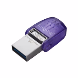 Kingston Technology DataTraveler 128 Go microDuo 3C 200 Mo/s dual USB-A + USB-C, 128 Go, USB Type-A / USB Type-C, 3.2 Gen 1 ( ...