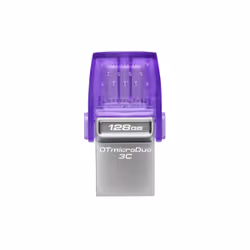 Kingston Technology DataTraveler 128 Go microDuo 3C 200 Mo/s dual USB-A + USB-C