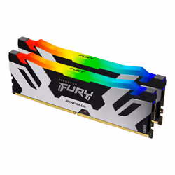 Kingston Technology FURY 32 Go 6 400 MT/s DDR5 CL32 DIMM (Kits de 2 ) Renegade RGB, 32 Go, 2 x 16 Go, DDR5, 6400 MHz, 288-pin ...