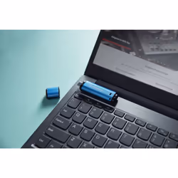 Kingston Technology IronKey Vault Privacy 50 lecteur USB flash 256 Go USB Type-C 3.2 Gen 1 (3.1 Gen 1) Noir, Bleu - Vue supplémentaire 10
