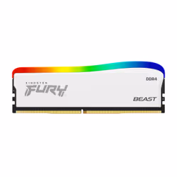 Kingston Technology FURY 8GB 3600MT/s DDR4 CL17 DIMM Beast blanc RGB SE