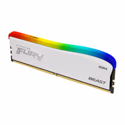 Kingston Technology FURY 16GB 3200MT/s DDR4 CL16 DIMM (Kit of 2) Beast blanc RGB SE