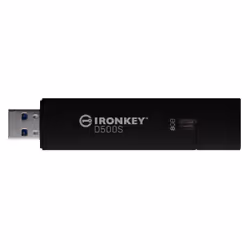 Kingston Technology IronKey 8 Go D500S FIPS 140-3 Lvl 3 (en attente) AES-256