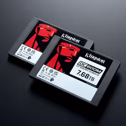 Kingston Technology SSD SATA Enterprise DC600M (usage mixte) 2.5” de 7 680 Go - Vue supplémentaire 8