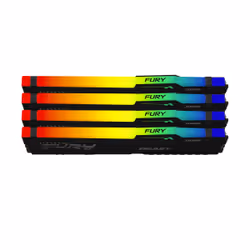 Kingston Technology FURY 128 Go 5200 MT/s DDR5 CL40 DIMM (Kits de 4) Beast RGB XMP