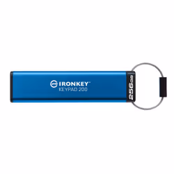 Kingston Technology IronKey Keypad 200 de 256 Go, FIPS 140-3 niveau 3 (en attente), chiffrement AES-256, 256 Go, USB Type-A,  ...