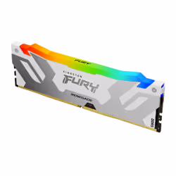 Kingston Technology FURY 32 Go 6400 MT/s DDR5 CL32 DIMM Renegade RGB White XMP, 32 Go, 1 x 32 Go, DDR5, 6400 MHz, 288-pin DIM ...