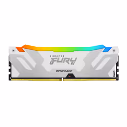 Kingston Technology FURY 32 Go 6400 MT/s DDR5 CL32 DIMM Renegade RGB White XMP