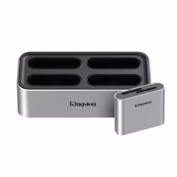 Kingston Technology USB-C 3.2 Gen2 Workflow Station Dock w/Dual-Slot SD UHS-II Card Reader, Avec fil, USB 3.2 Gen 2 (3.1 Gen  ...