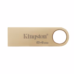 Kingston Technology DataTraveler 64Go 220Mo/s Clé USB 3.2 Gen 1 Métal SE9 G3, 64 Go, USB Type-A, 3.2 Gen 1 (3.1 Gen 1), 220 M ...