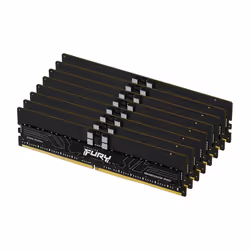 Kingston Technology FURY 256 Go 6400 MT/s DDR5 ECC Reg CL32 DIMM (kit de 8) Renegade Pro XMP, 256 Go, 8 x 32 Go, DDR5, 6400 M ...