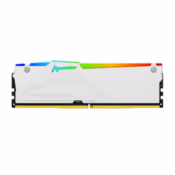 Kingston Technology FURY Beast 16GB 6400MT/s DDR5 CL32 DIMM White RGB XMP