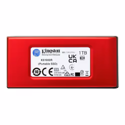 Kingston Technology 1To SSD externe XS1000 USB 3.2 Gen 2, Rouge