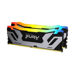 Kingston Technology FURY 48Go 8400MT/s DDR5 CL40 CUDIMM (Kit de 2) Renegade RGB Silver XMP