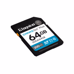 Kingston Technology 64 Go SDXC Canvas Go Plus Gen4 200 Mo/s C10 UHS-I U3 V30