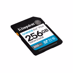 Kingston Technology 256 Go SDXC Canvas Go Plus Gen4 200 Mo/s C10 UHS-I U3 V30