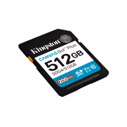 Kingston Technology 512 Go SDXC Canvas Go Plus Gen4 200 Mo/s C10 UHS-I U3 V30