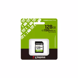 Kingston Technology 128 Go SDXC Canvas Select Plus Gen3 150 Mo/s C10 UHS-I U1 V10